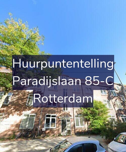 Foto gevel Huurpuntentelling voor Paradijslaan 85-C, Rotterdam