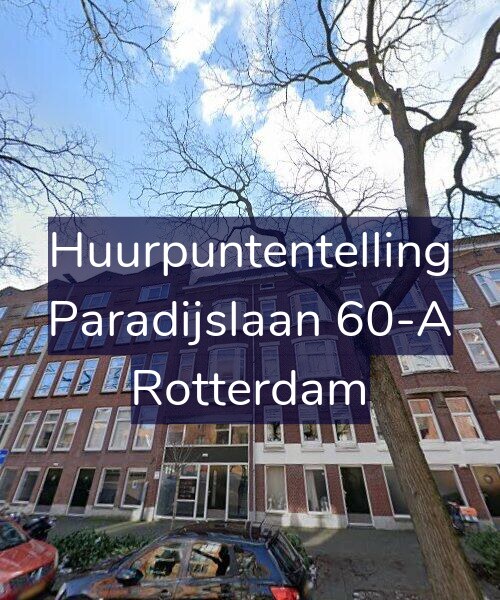 Foto gevel Huurpuntentelling voor Paradijslaan 60-A, Rotterdam