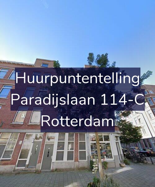Foto gevel Huurpuntentelling voor Paradijslaan 114-C, Rotterdam