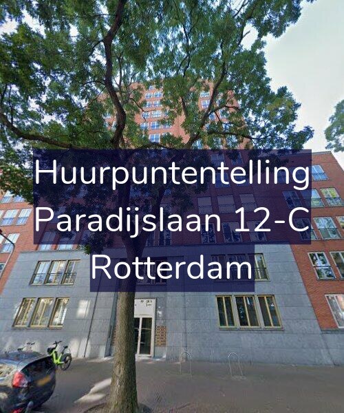 Foto gevel Huurpuntentelling voor Paradijslaan 12-C, Rotterdam