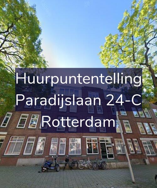 Foto gevel Huurpuntentelling voor Paradijslaan 24-C, Rotterdam