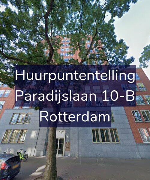 Foto gevel Huurpuntentelling voor Paradijslaan 10-B, Rotterdam