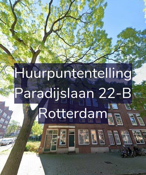 Foto gevel Huurpuntentelling voor Paradijslaan 22-B, Rotterdam