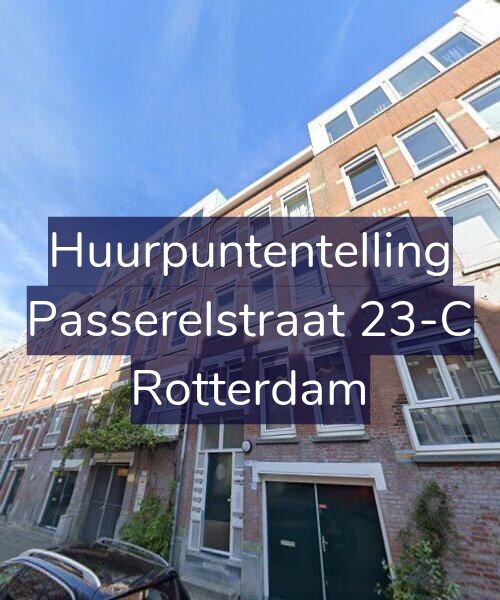 Foto gevel Huurpuntentelling voor Passerelstraat 23-C, Rotterdam