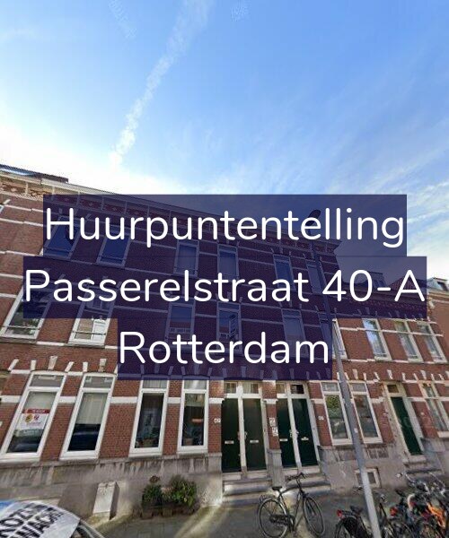Foto gevel Huurpuntentelling voor Passerelstraat 40-A, Rotterdam