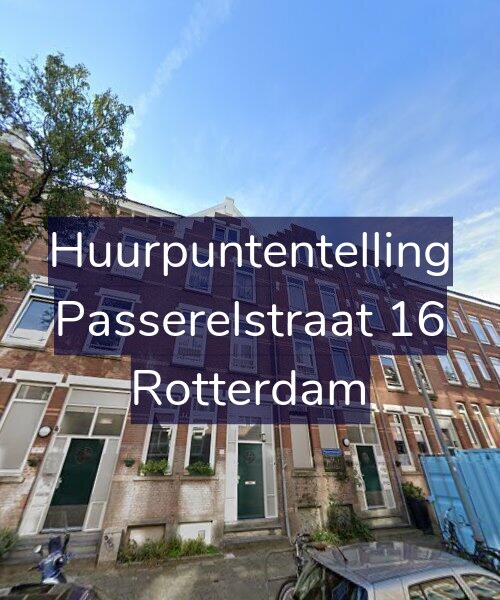 Foto gevel Huurpuntentelling voor Passerelstraat 16, Rotterdam