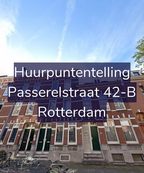 Foto gevel Huurpuntentelling voor Passerelstraat 42-B, Rotterdam