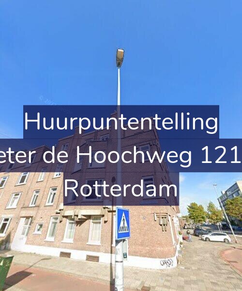Foto gevel Huurpuntentelling voor Pieter de Hoochweg 121-B, Rotterdam