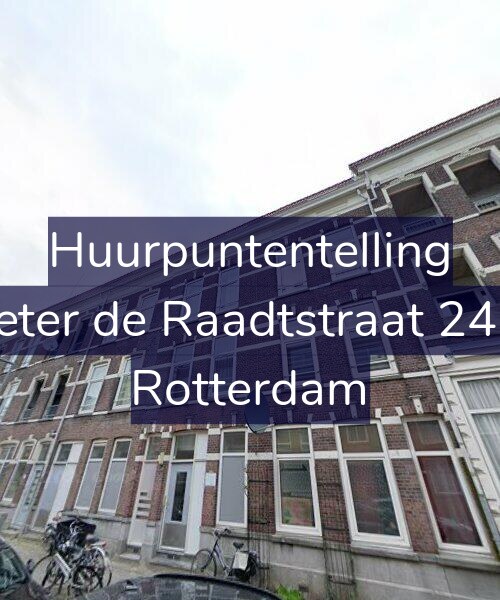 Foto gevel Huurpuntentelling voor Pieter de Raadtstraat 24-B, Rotterdam