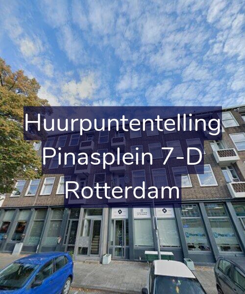 Foto gevel Huurpuntentelling voor Pinasplein 7-D, Rotterdam