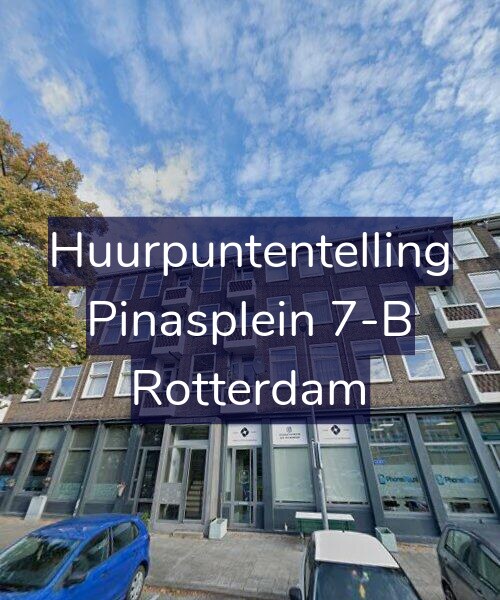 Foto gevel Huurpuntentelling voor Pinasplein 7-B, Rotterdam