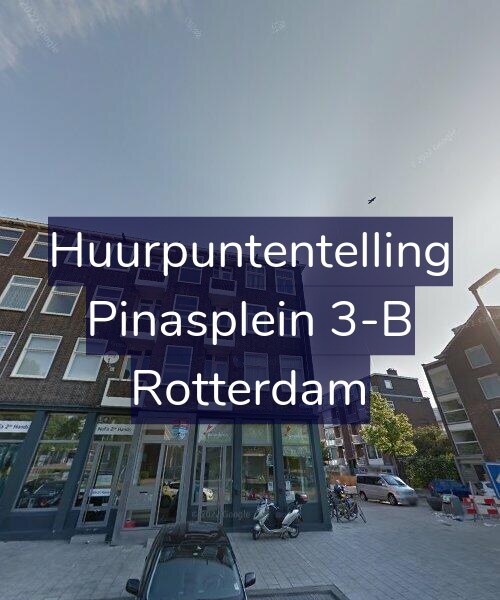 Foto gevel Huurpuntentelling voor Pinasplein 3-B, Rotterdam