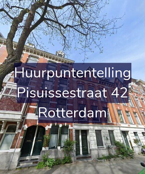 Foto gevel Huurpuntentelling voor Pisuissestraat 42, Rotterdam