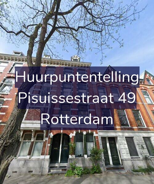 Foto gevel Huurpuntentelling voor Pisuissestraat 49, Rotterdam