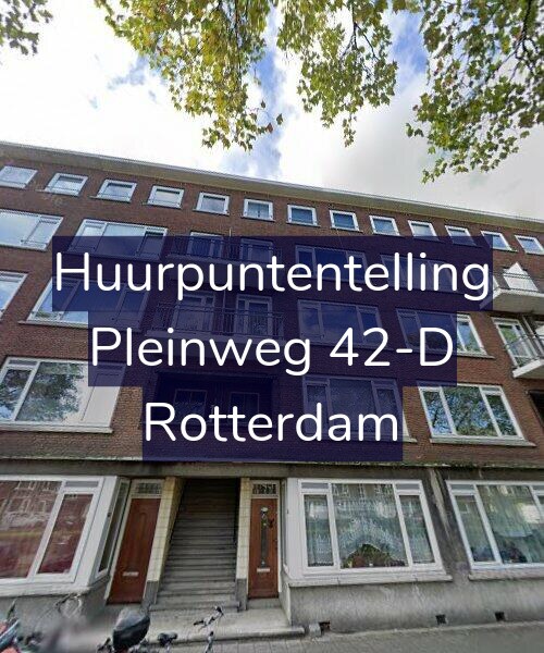 Foto gevel Huurpuntentelling voor Pleinweg 42-D, Rotterdam