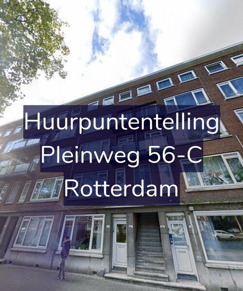 Foto gevel Huurpuntentelling voor Pleinweg 56-C, Rotterdam