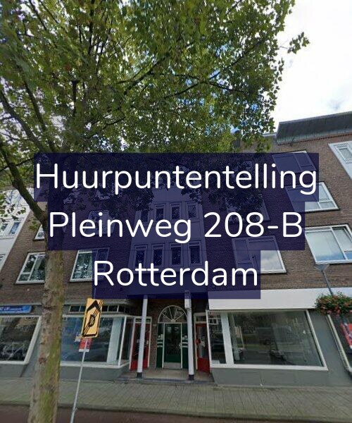 Foto gevel Huurpuntentelling voor Pleinweg 208-B, Rotterdam
