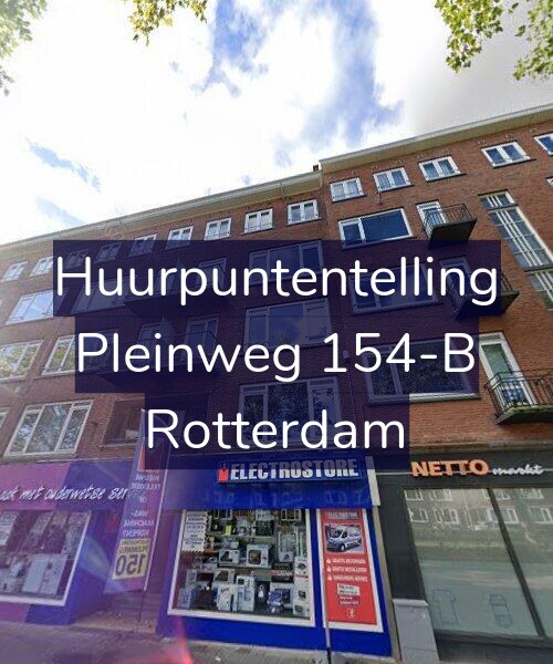 Foto gevel Huurpuntentelling voor Pleinweg 154-B, Rotterdam