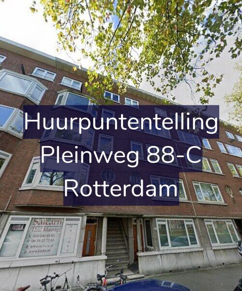 Foto gevel Huurpuntentelling voor Pleinweg 88-C, Rotterdam