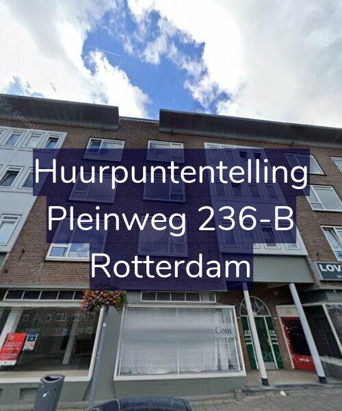 Foto gevel Huurpuntentelling voor Pleinweg 236-B, Rotterdam