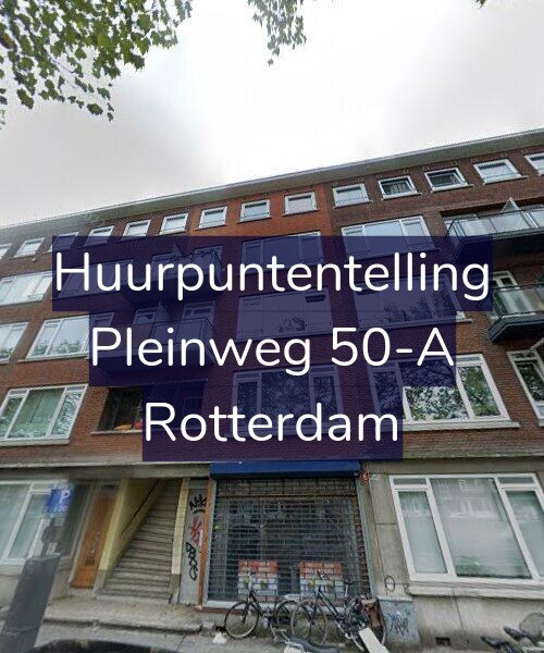 Foto gevel Huurpuntentelling voor Pleinweg 50-A, Rotterdam
