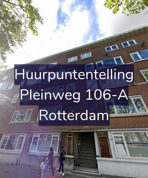 Foto gevel Huurpuntentelling voor Pleinweg 106-A, Rotterdam