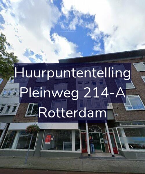 Foto gevel Huurpuntentelling voor Pleinweg 214-A, Rotterdam