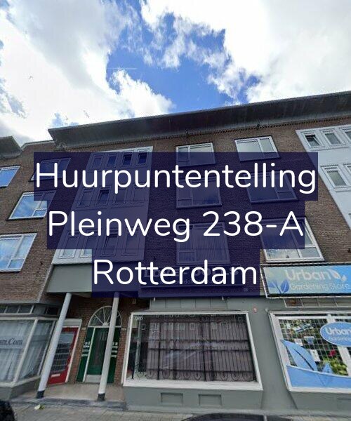 Foto gevel Huurpuntentelling voor Pleinweg 238-A, Rotterdam