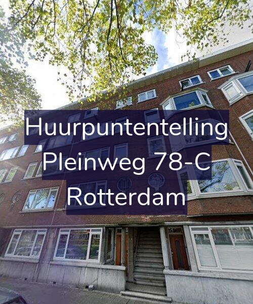 Foto gevel Huurpuntentelling voor Pleinweg 78-C, Rotterdam