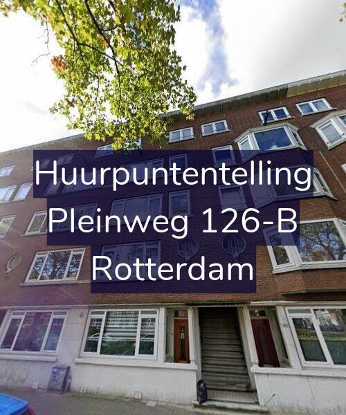 Foto gevel Huurpuntentelling voor Pleinweg 126-B, Rotterdam