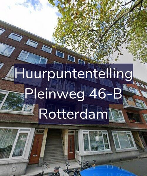 Foto gevel Huurpuntentelling voor Pleinweg 46-B, Rotterdam