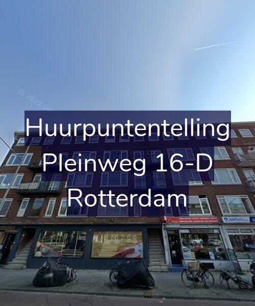 Foto gevel Huurpuntentelling voor Pleinweg 16-D, Rotterdam