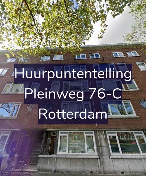Foto gevel Huurpuntentelling voor Pleinweg 76-C, Rotterdam