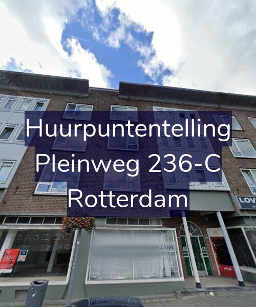 Foto gevel Huurpuntentelling voor Pleinweg 236-C, Rotterdam