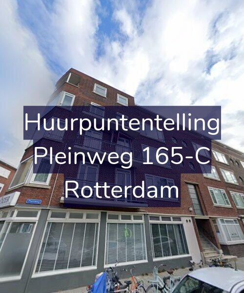 Foto gevel Huurpuntentelling voor Pleinweg 165-C, Rotterdam