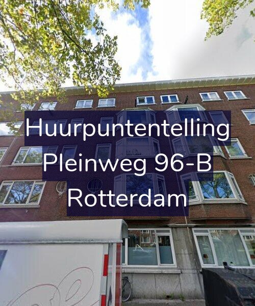Foto gevel Huurpuntentelling voor Pleinweg 96-B, Rotterdam