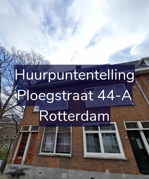 Foto gevel Huurpuntentelling voor Ploegstraat 44-A, Rotterdam
