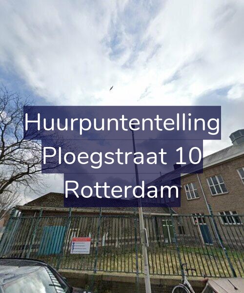 Foto gevel Huurpuntentelling voor Ploegstraat 10, Rotterdam