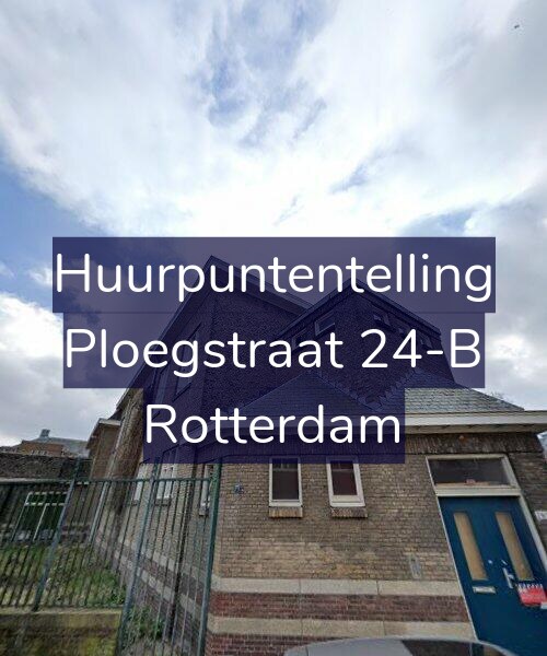 Foto gevel Huurpuntentelling voor Ploegstraat 24-B, Rotterdam