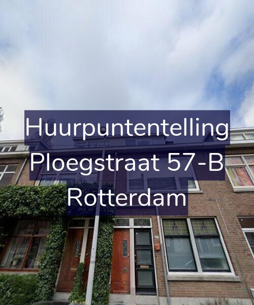 Foto gevel Huurpuntentelling voor Ploegstraat 57-B, Rotterdam