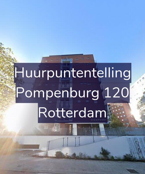 Foto gevel Huurpuntentelling voor Pompenburg 120, Rotterdam