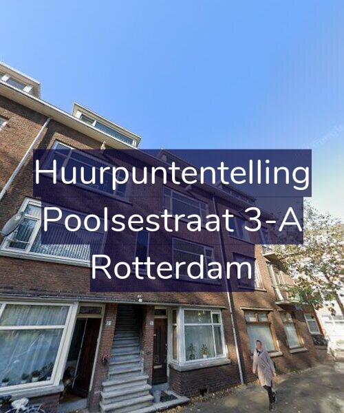 Foto gevel Huurpuntentelling voor Poolsestraat 3-A, Rotterdam