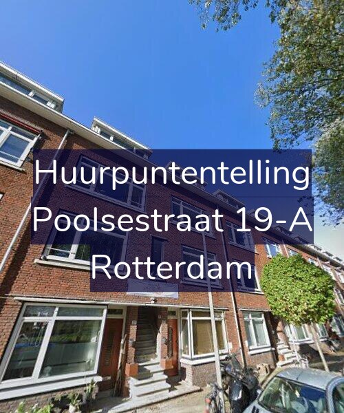 Foto gevel Huurpuntentelling voor Poolsestraat 19-A, Rotterdam