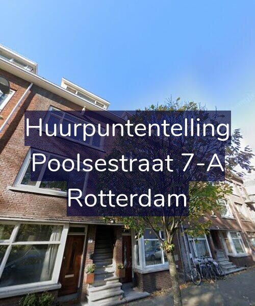 Foto gevel Huurpuntentelling voor Poolsestraat 7-A, Rotterdam