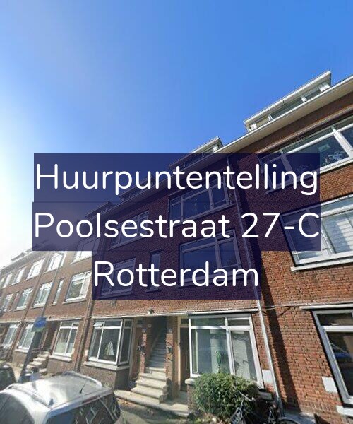 Foto gevel Huurpuntentelling voor Poolsestraat 27-C, Rotterdam