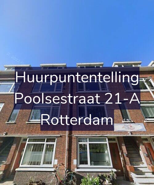 Foto gevel Huurpuntentelling voor Poolsestraat 21-A, Rotterdam