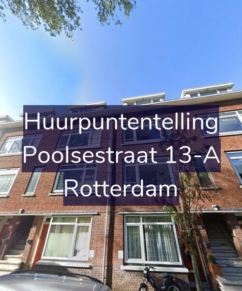 Foto gevel Huurpuntentelling voor Poolsestraat 13-A, Rotterdam