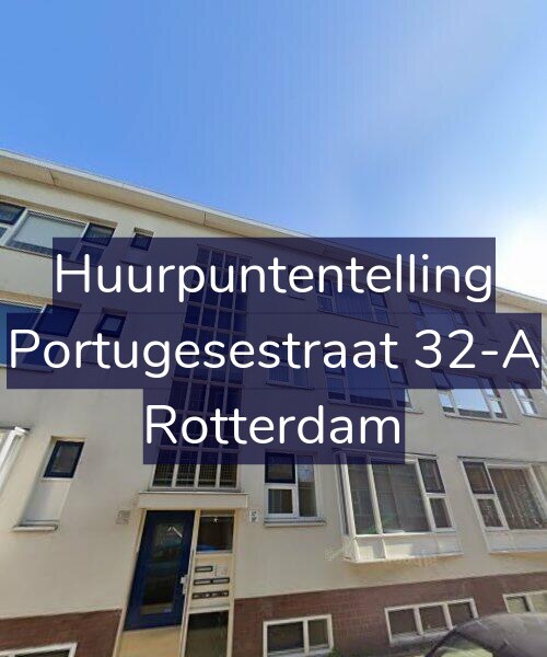 Foto gevel Huurpuntentelling voor Portugesestraat 32-A, Rotterdam