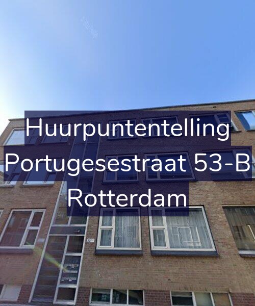Foto gevel Huurpuntentelling voor Portugesestraat 53-B, Rotterdam