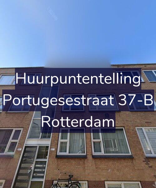 Foto gevel Huurpuntentelling voor Portugesestraat 37-B, Rotterdam